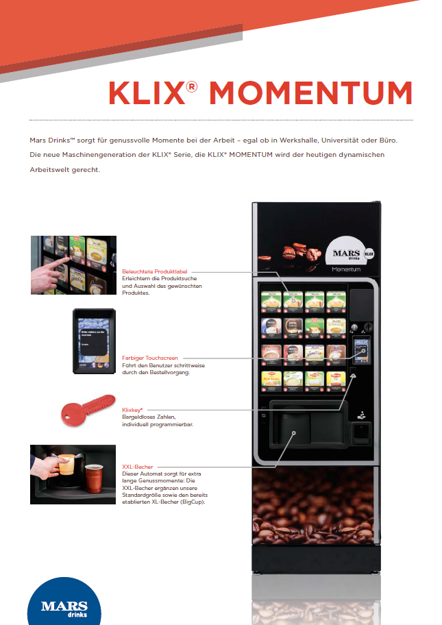 KLIX Momentum Broschüre